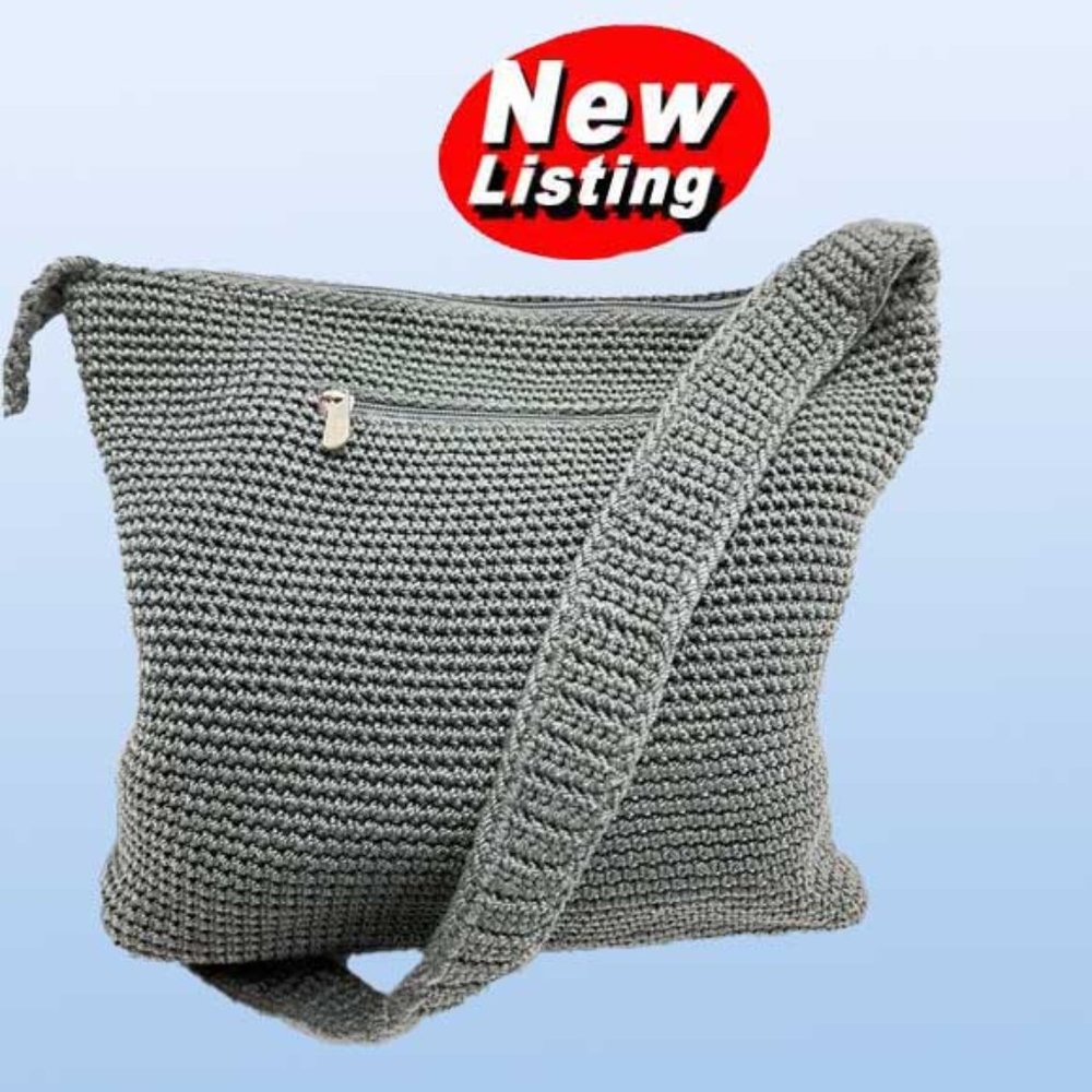 The Sak Crochet Weave Shoulder Bag - Gently Used